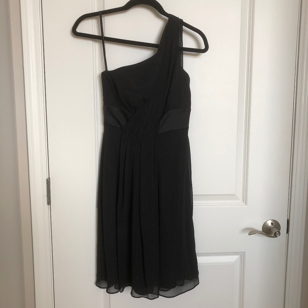 White House Black Market one shoulder dress